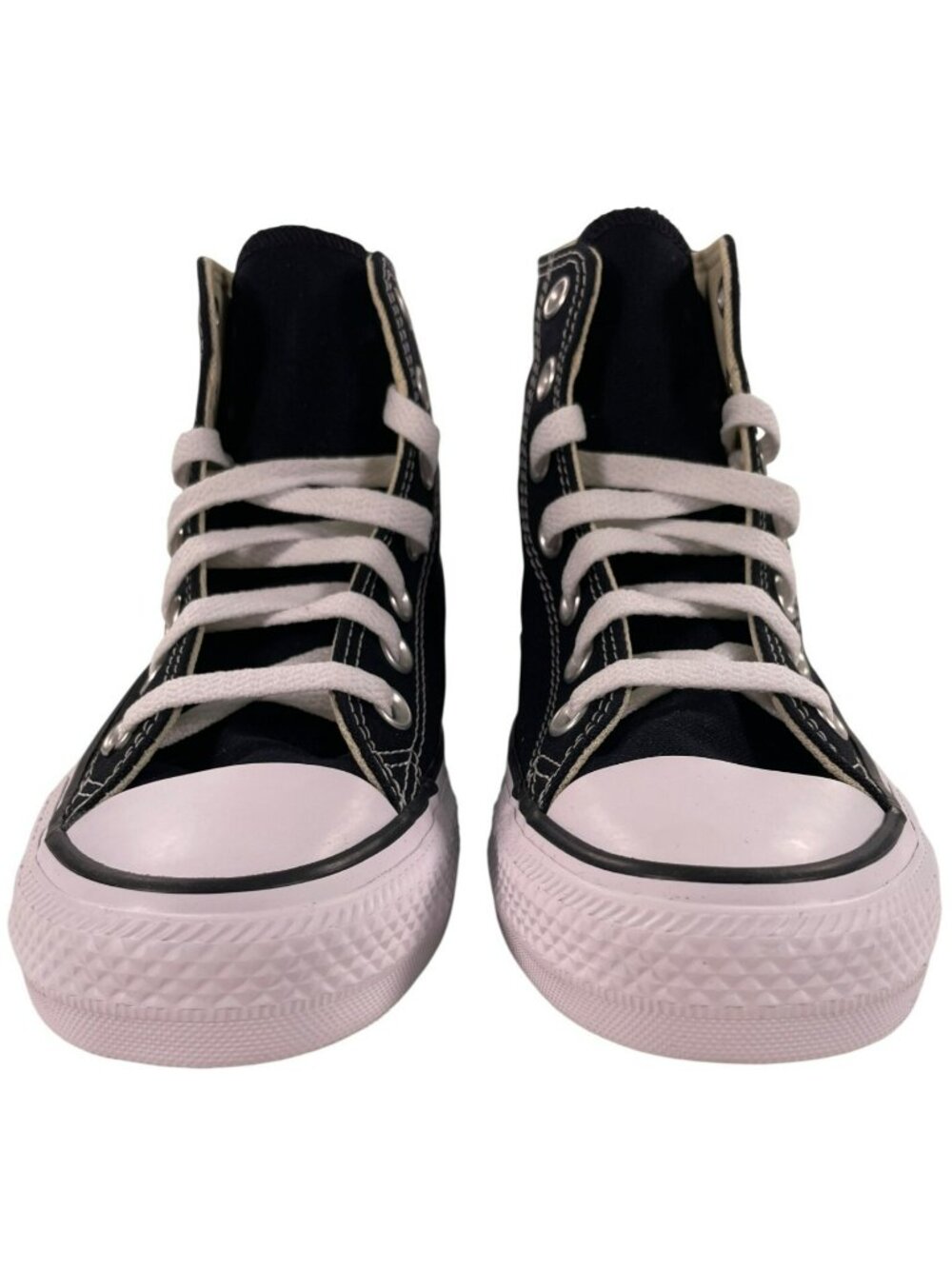 Converse Chuck Taylor All Star Hi Black Canvas Unisex Sneakers Sz 4 Men 6 Women - Picture 6 of 12